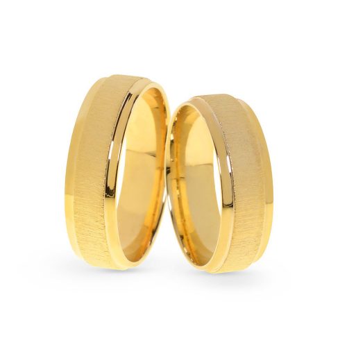 KARIKAGYŰRŰ PÁRBAN 14K ARANY 11,3 GR