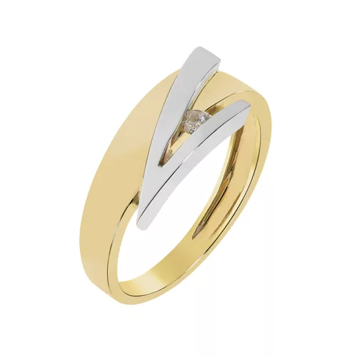 Capri The Lightning Gyémánt 14kt  0.05ct Eljegyzési gyűrű