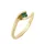 Capri INSPIRED BY DUBAI Eljegyzési Smaragd 14kt 0.30 ct gyűrű 