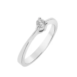   Capri Love Triangle Gyémánt 14kt  0.17ct Eljegyzési gyűrű