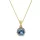 Capri The Golden Mile Topáz 14kt  1.02ct nyaklánc és medál