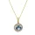 Capri St. Tropez Topáz 14kt  0.82 ct nyaklánc és medál