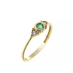 Capri Istanbul Dream Smaragd  14kt  0.20ct gyűrű