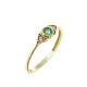 Capri Istanbul Dream Smaragd  14kt  0.20ct gyűrű