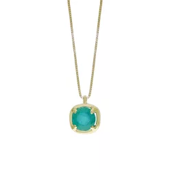   Capri London's Favorite Smaragd 14kt  0.77ct nyaklánc és medál