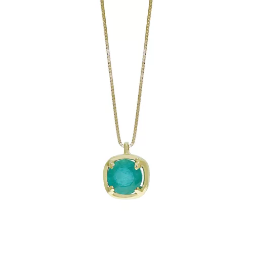 Capri London's Favorite Smaragd 14kt  0.77ct nyaklánc és medál