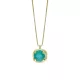Capri London's Favorite Smaragd 14kt  0.77ct nyaklánc és medál