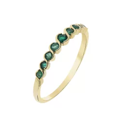 Capri Secret of Columbia Smaragd  14kt  0.35ct gyűrű