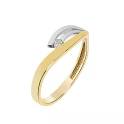   Capri Pure Elegance Gyémánt 14kt  0.05ct Eljegyzési gyűrű