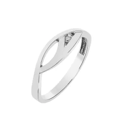 Capri Eclipse Gyémánt 14kt  0.03ct Eljegyzési gyűrű