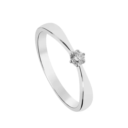 Capri Love Story Gyémánt  14kt  0.10ct Eljegyzési gyűrű