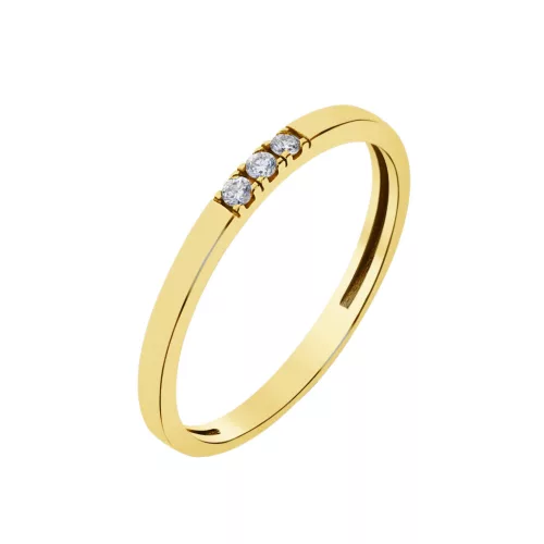Capri Little Piece of Beautiy Gyémánt  14kt  0.04 ct Eljegyzési gyűrű
