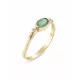 Capri Simple Elegance Smaragd  14kt  0.33ct gyűrű