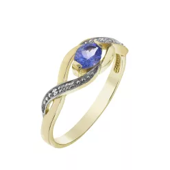   Capri The African Dream Tanzanit  14kt  0.20ct Eljegyzési gyűrű