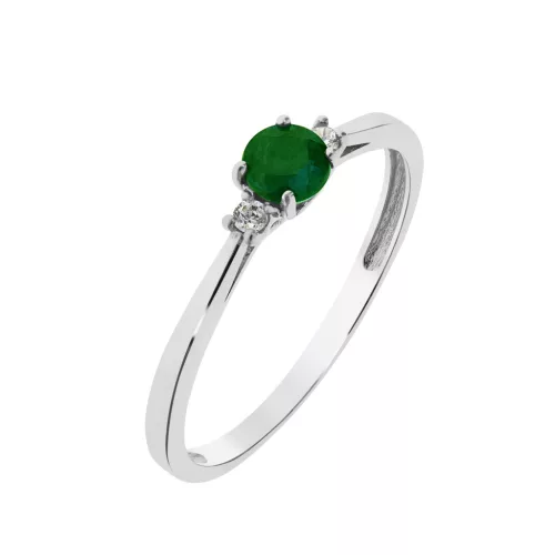 Capri Morocco Smaragd  14kt  0.21ct gyűrű