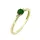 Capri Morocco Smaragd  14kt  0.21ct Eljegyzési gyűrű