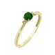 Capri Morocco Smaragd  14kt  0.21ct Eljegyzési gyűrű