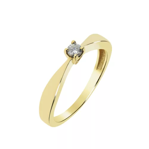 Capri The New Yorker Gyémánt 14kt  0.165 ct Eljegyzési gyűrű