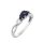 Capri Roses of Toscana Zafír  14kt  0.5ct Eljegyzési gyűrű