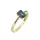 Capri Masca Baguette  Topáz 14kt  0.98ct gyűrű
