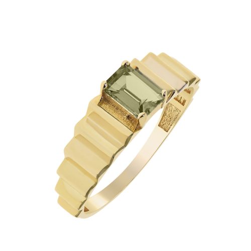 Capri Manhattan Zöld Zafír 14kt  0.60ct gyűrű