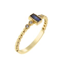 Capri Zanzibar Dream Zafír 14kt  0.23ct gyűrű