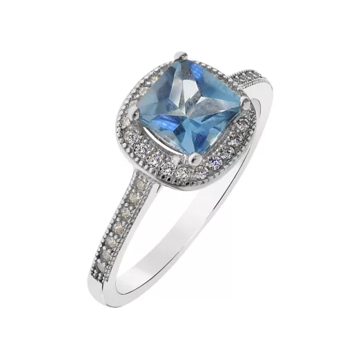 Capri Wonder of Cairo Topáz 925 Ezüst  1.29 ct gyűrű