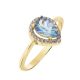 Capri La Fontana 14kt  1.46ct gyűrű
