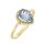 Capri La Fontana 14kt  1.46ct Eljegyzési gyűrű