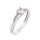 Capri San Francisco  Fehér Zafír  14kt  0.27ct Eljegyzési gyűrű
