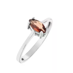 Capri Simple Elegance Gránát 925 Ezüst 0.46ct gyűrű