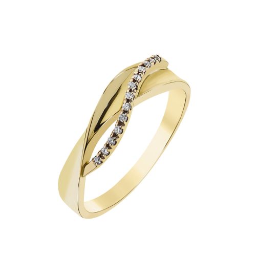 Capri Stars of Dallas Eljegyzési Gyémánt 14kt 0.05 ct gyűrű 