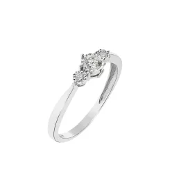 Capri TheOne Gyémánt  14kt  0.10 ct Eljegyzési gyűrű