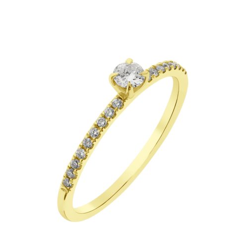 Capri Wonder of Cote d'azur Gyémánt  14kt  0.22 ct Eljegyzési gyűrű