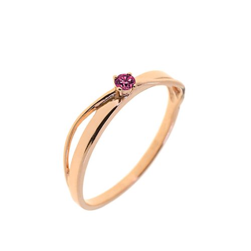 Capri Sicily Rubin  14kt  0.07ct Eljegyzési gyűrű