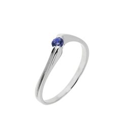   Capri Simple Elegance Zafír  14kt  0.10 ct Eljegyzési gyűrű