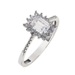 Capri Wonder of Iceland  14kt  0.08 ct es 0.55 ct  gyűrű
