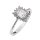 Capri Wonder of Iceland  14kt  0.08 ct es 0.55 ct  gyűrű