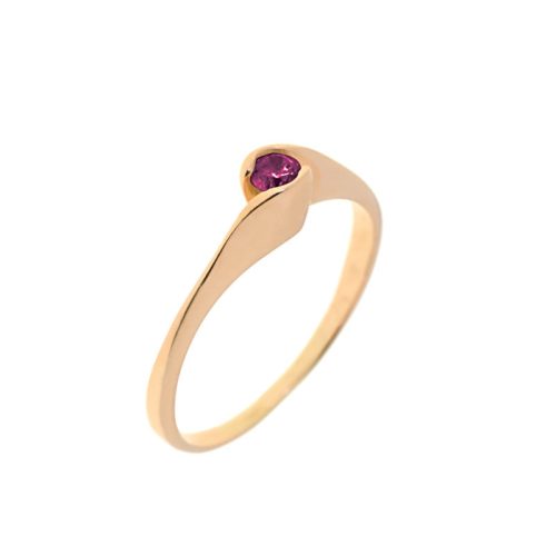 Capri Tiny Elegance Rubin 14kt  0.15ct Eljegyzési gyűrű
