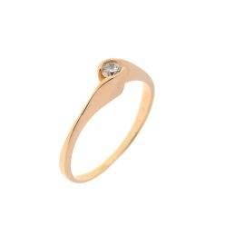   Capri Tiny Elegance Gyémánt 14kt  0.10ct Eljegyzési gyűrű