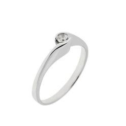   Capri Tiny Elegance Gyémánt 14kt  0.10ct Eljegyzési gyűrű