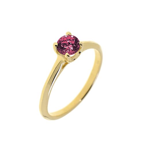 Capri Simple Perfect Rubin  14kt  0.20ct Eljegyzési gyűrű