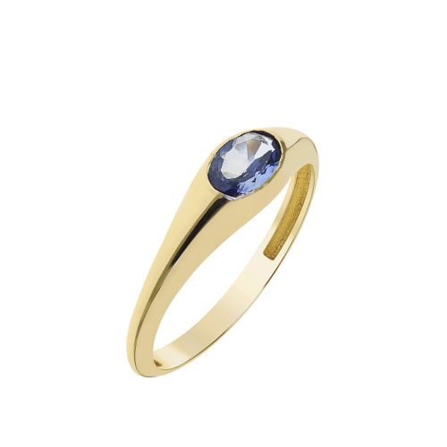 Capri Simple Elegance Topáz  14kt  0.54ct gyűrű