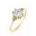 Capri Oslo Fehér Topáz  14kt  1.4ct eljegyzési gyűrű