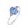 Capri Oslo Topáz  14kt  1.4ct eljegyzési gyűrű