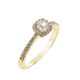 Capri Endless Love Fehér Zafír 14kt  0.50ct Eljegyzési gyűrű