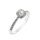 Capri Endless Love Fehér Zafír 14kt  0.50ct Eljegyzési gyűrű