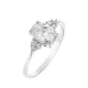 Capri Madagascar Dream Moissanit 14kt  1.5 ct gyűrű