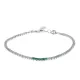 Capri Morocco Dream Smaragd 925 Ezüst  0.17ct Tennis Karkötő