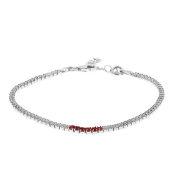   Capri Morocco Dream Rubin 925 Ezüst  0.18ct Tennis Karkötő